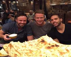 AB de Villiers eating non vegetarian food AB de Villiers eating non vegetarian food